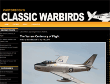 Tablet Screenshot of classicwarbirds.net